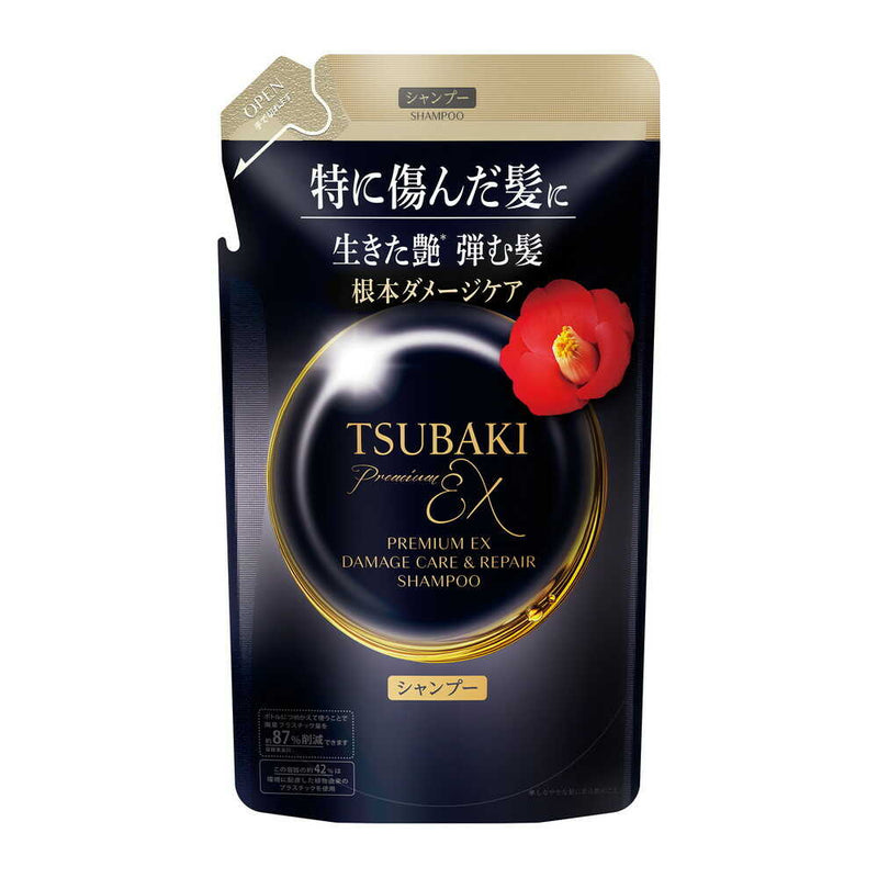 TSUBAKI（ツバキ） プレミアムEX ダメージケア＆リペア シャンプー 詰め替え 300mL