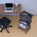 山善 バスケットトローリー ライト