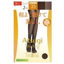 アツギ ストッキング 程よい透け感で美しく。35デニール 2足組