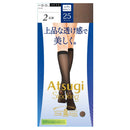 アツギ ストッキング 上品な透け感で美しく。25デニール ひざ下丈  2足組