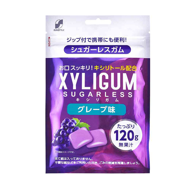 ◆SUN STYLE サンスタイル キシリガム グレープ パウチ 120g