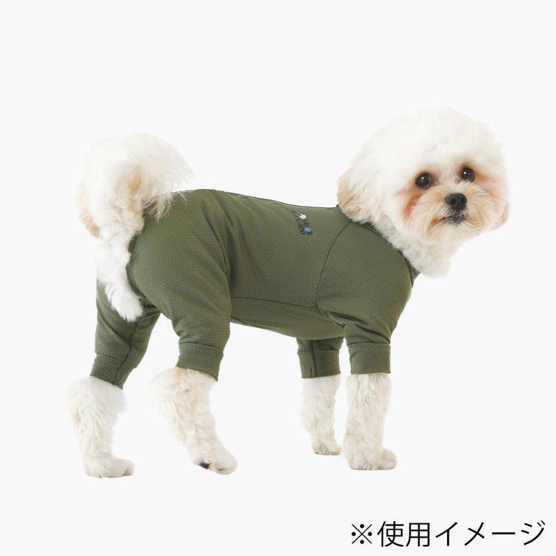 犬用 ベッツウェア 袖付き 男の子用 カーキ M メーカー直送 ▼返品・キャンセル不可【他商品との同時購入不可】