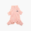 犬用 ベッツウェア 袖付き 女の子用 ピンク M メーカー直送 ▼返品・キャンセル不可【他商品との同時購入不可】