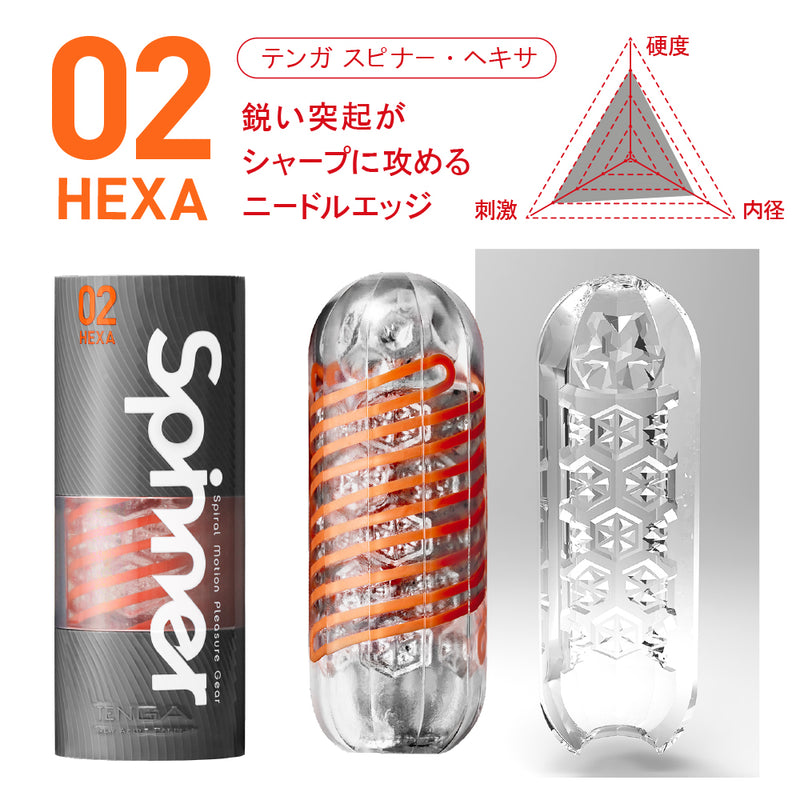 TENGA SPINNER HEXA 1個