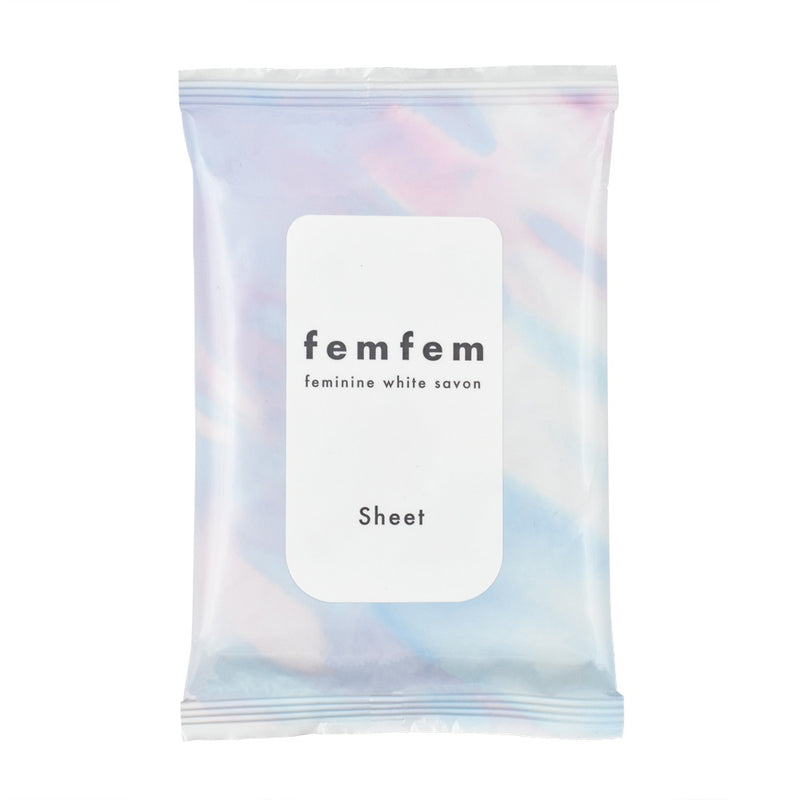 Femfem Feminine Wiping Sheet 10 Sheets