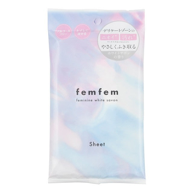 Femfem Feminine Wiping Sheet 10 Sheets