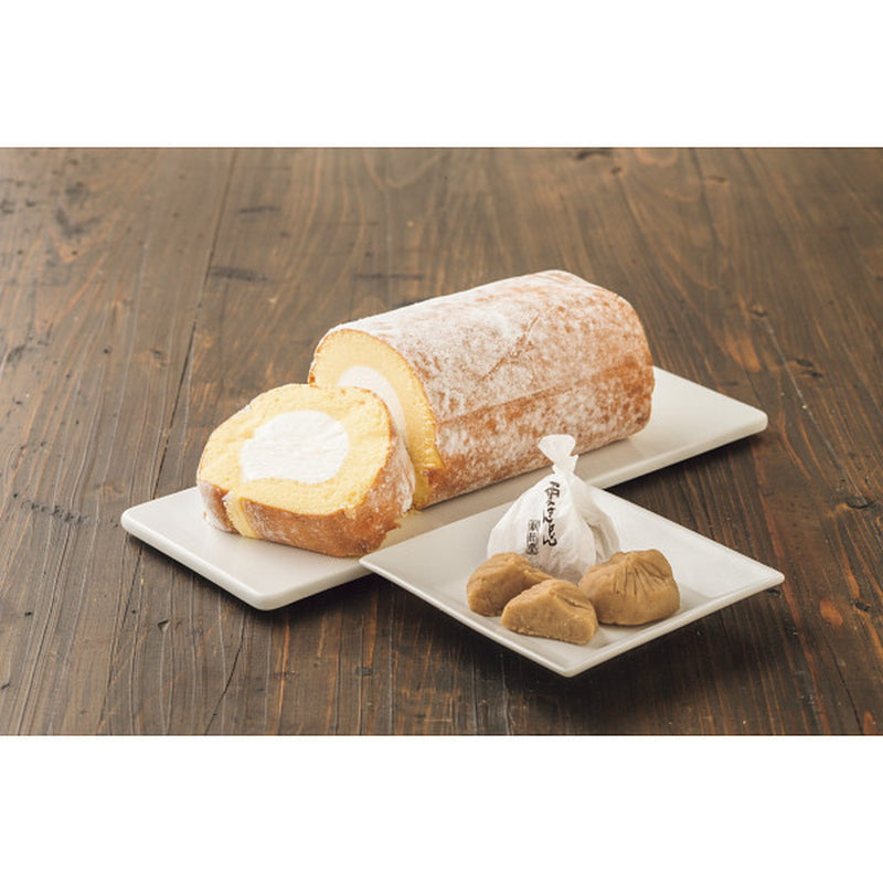 ◆【お歳暮限定】新杵堂 スーパースターロール＆栗きんとん◇メーカー直送 ▼返品・キャンセル不可【他商品との同時購入不可】