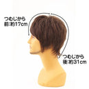 プリシラ MANオールウィッグ ナチュラルショートミディ 耐熱 【直送品】 返品・キャンセル・他商品と同時購入は不可