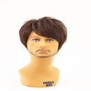 プリシラ MANオールウィッグ ナチュラルショートミディ 耐熱 【直送品】 返品・キャンセル・他商品と同時購入は不可