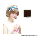 プリシラ オールウィッグ クラシカルボブ 耐熱 ダークブラウン 【直送品】 返品・キャンセル・他商品と同時購入は不可