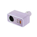 アークス DCソケット＋Type-C×2＋USB－A充電器 ダスティーラベンダー DPK X-381