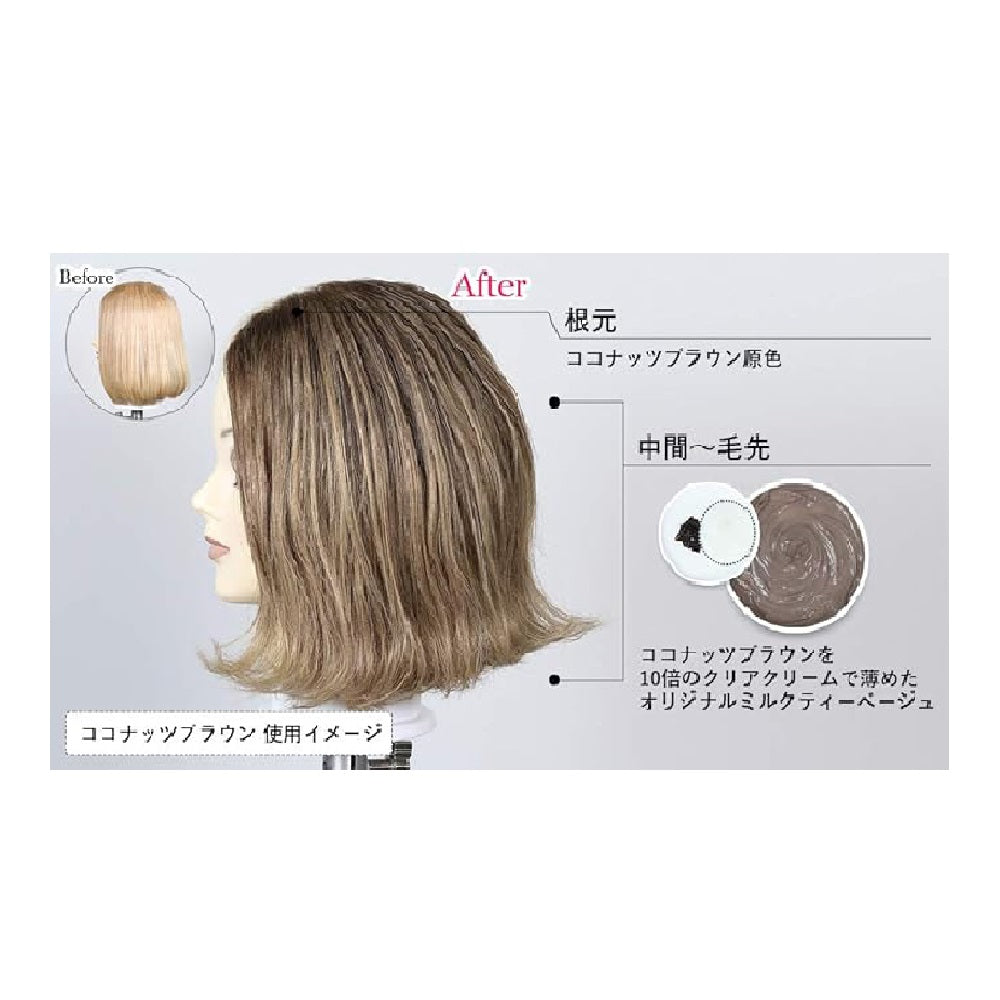 エンシェールズ カラートリートメント ココナッツブラウン 200G