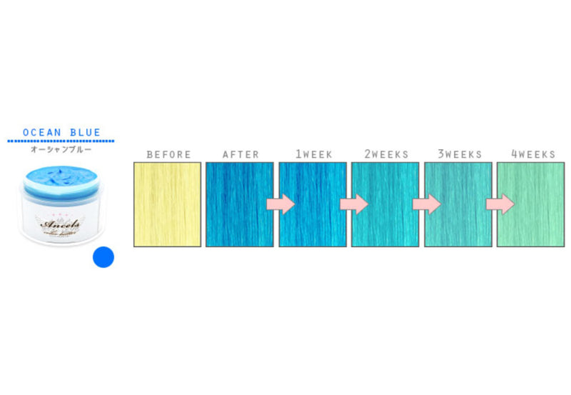 エンシェールズ カラートリートメント オーシャンブルー 200G