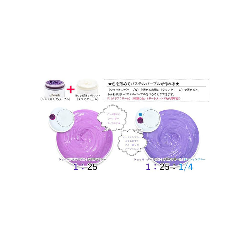 Ensures Color Treatment Shocking Purple 200G