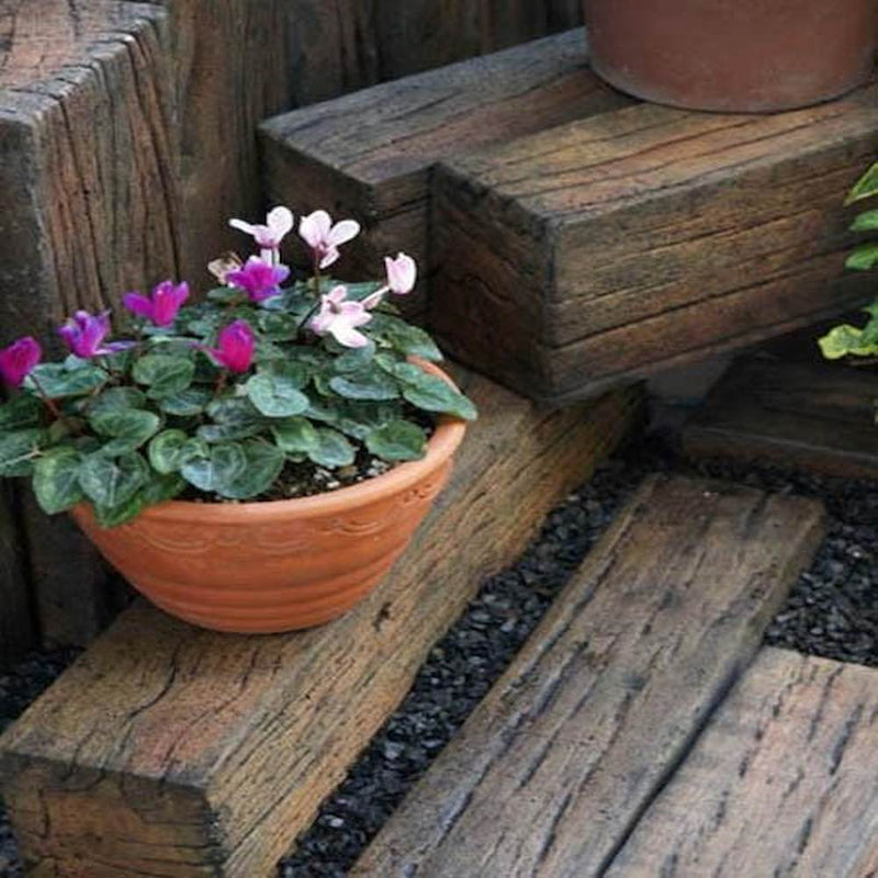 花壇材 スリーパーエッジャー D 基本60cm×2個 メーカー直送 ▼返品・キャンセル不可【他商品との同時購入不可】
