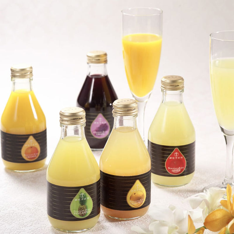 ◆銀座千疋屋 銀座ストレートジュース B×1箱 ◇メーカー直送▼返品・キャンセル不可【他商品との同時購入不可】