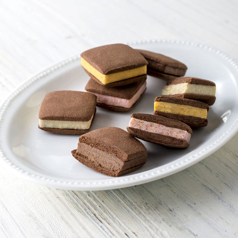 ◆銀座千疋屋 銀座焼きショコラサブレ×1箱 ◇メーカー直送▼返品・キャンセル不可【他商品との同時購入不可】