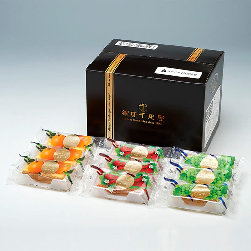 ◆銀座千疋屋 銀座ミルフィーユアイス×1箱 ◇メーカー直送▼返品・キャンセル不可【他商品との同時購入不可】