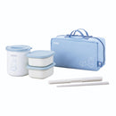 サーモス 保温弁当箱 DBQ-257B ASB メーカー直送 ▼返品・キャンセル不可【他商品との同時購入不可】