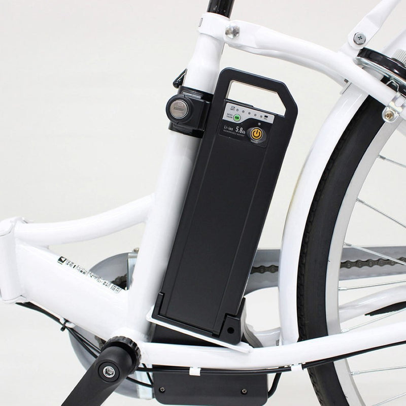 MB383 電動アシスト26インチ折畳み軽快車 メーカー直送 ▼返品・キャンセル不可【他商品との同時購入不可】