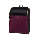 リュックサック Bag-Lily02 ブラック×ワインレッド 【直送品】 返品・キャンセル・他商品と同時購入は不可
