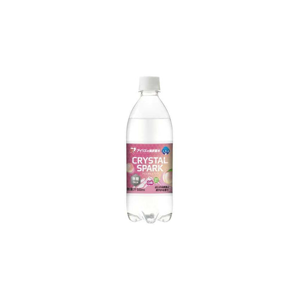 ◆アイリスフーズ CRYSTAL SPARK 白桃 500ml