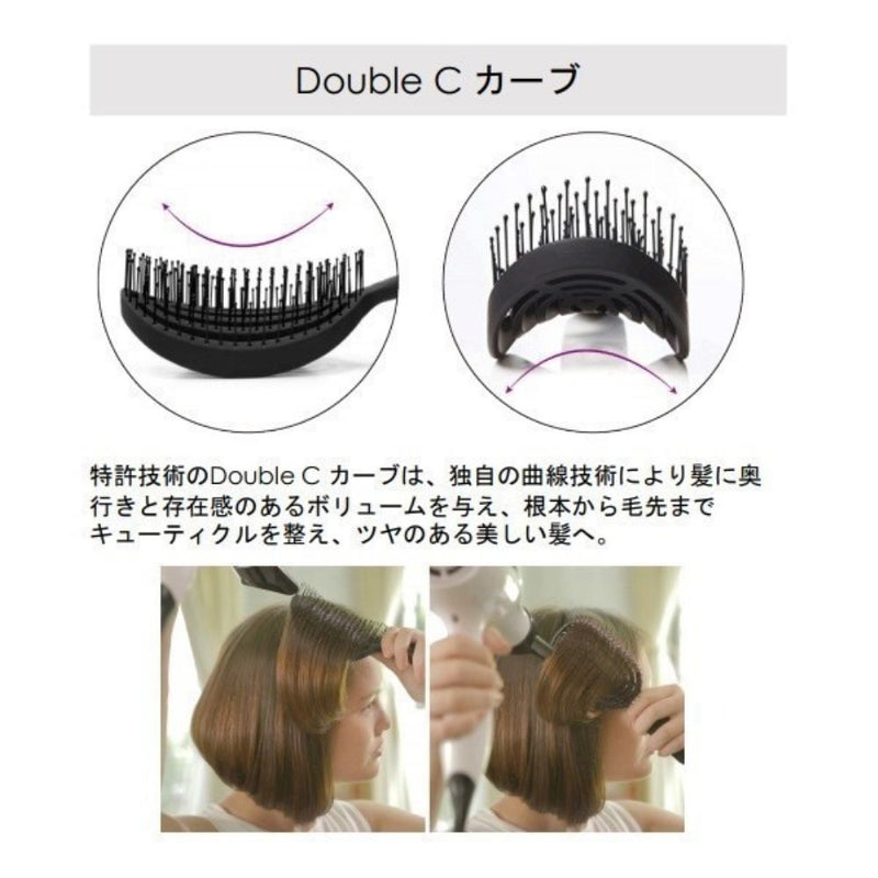 速乾ブラシ DC-PE DubleC パープル メーカー直送 ▼返品・キャンセル不可【他商品との同時購入不可】