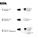 オズマ PD対応DC-USB充電器 C&A 60W ブラック