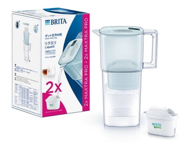 BRITA Japan リクエリ マクストラプロカートリッジ２個付 ブルー