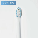 セブンウェイブ WAVEWAVE ジェットウォッシャー用替えブラシ セット ソフト ブルー 1台