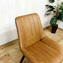 掛け心地抜群シンプルダイニングチェアー 2脚 DCRTY-LBR メーカー直送 ▼返品・キャンセル不可【他商品との同時購入不可】