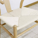 座面ペーパーコードダイニングチェアー DC-NDK-NAWH メーカー直送 ▼返品・キャンセル不可【他商品との同時購入不可】