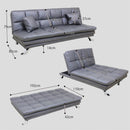 3WAYソファーベッド SB-KN-GR メーカー直送 ▼返品・キャンセル不可【他商品との同時購入不可】