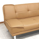 シンプルデザインソファーベッド SB-AB-LBR メーカー直送 ▼返品・キャンセル不可【他商品との同時購入不可】