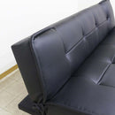 シンプルデザインソファーベッド SB-AB-BK メーカー直送 ▼返品・キャンセル不可【他商品との同時購入不可】