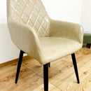 回転式ダイニングチェアー2脚入 DC-CRP-CM メーカー直送 ▼返品・キャンセル不可【他商品との同時購入不可】