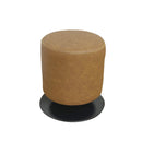 オシャレなラウンドスツール ST-BN-LBR メーカー直送 ▼返品・キャンセル不可【他商品との同時購入不可】