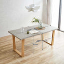 幅160cmのコンクリート調のモダンなデザインダイニングテーブル メーカー直送 ▼返品・キャンセル不可【他商品との同時購入不可】