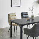 クッション性抜群の回転式ダイニングチェアー 2脚組 DCBF-IV メーカー直送 ▼返品・キャンセル不可【他商品と同時購入不可】