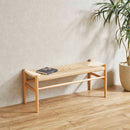 座面ペーパーコードベンチ ナチュラル色 BT-NDK-NA メーカー直送 ▼返品・キャンセル不可【他商品との同時購入不可】