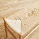 座面ペーパーコードベンチ ナチュラル色 BT-NDK-NA メーカー直送 ▼返品・キャンセル不可【他商品との同時購入不可】