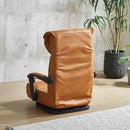 レバー式フロアチェアー ZA-TRK-BR メーカー直送 ▼返品・キャンセル不可【他商品との同時購入不可】