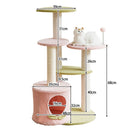 キャットタワー モモ メーカー直送 ▼返品・キャンセル不可【他商品との同時購入不可】