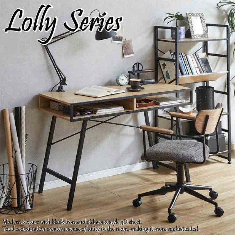 収納庫付きデスク KD-LOLLY-110SD メーカー直送 ▼返品・キャンセル不可【他商品との同時購入不可】