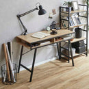 収納庫付きデスク KD-LOLLY-110SD メーカー直送 ▼返品・キャンセル不可【他商品との同時購入不可】