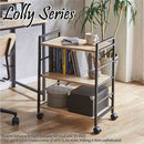 デスクワゴン KD-LOLLY-30W メーカー直送 ▼返品・キャンセル不可【他商品との同時購入不可】