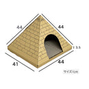 爪とぎ付きキャットハウス メーカー直送 ▼返品・キャンセル不可【他商品との同時購入不可】