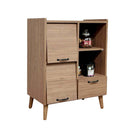 北欧風国産幅72cmの国産キャビネット CN-GY-W72-WN メーカー直送 ▼返品・キャンセル不可【他商品との同時購入不可】