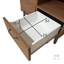 北欧風国産幅72cmの国産キャビネット CN-GY-W72-WN メーカー直送 ▼返品・キャンセル不可【他商品との同時購入不可】