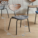 スマートなダイニングチェアー2脚入り DC-NMN-GY メーカー直送 ▼返品・キャンセル不可【他商品との同時購入不可】